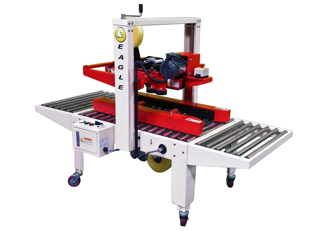 Eagle T200 Top & Side Belt Tall Carton Sealer Taper